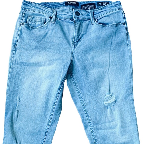 Classic Blue Jeans, Skinny Jeans,Stretch Denim Jeans,Mid Rise Skinny Denim Jeans - Picture 12 of 13